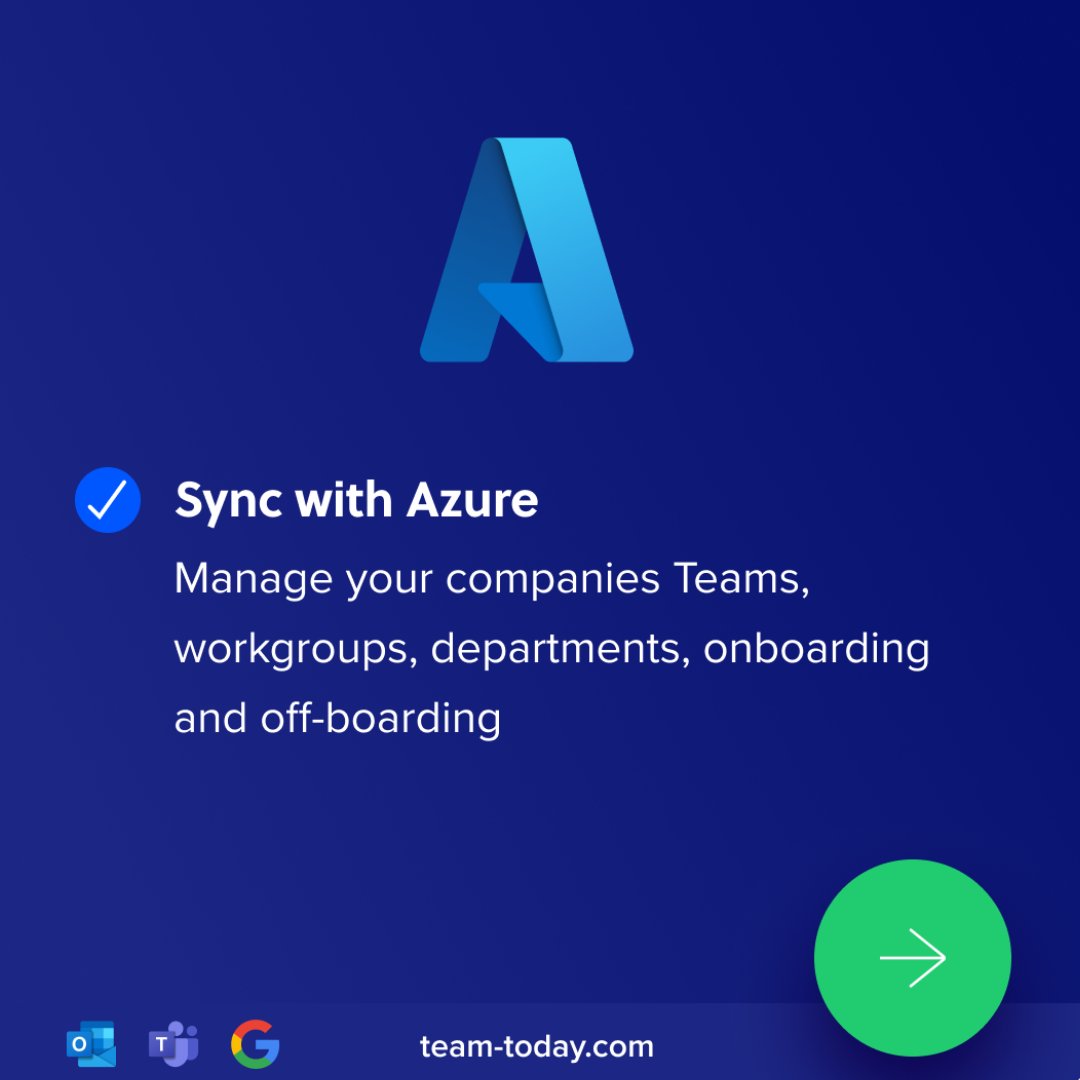 SSO ✅

With our Secure Sign On (SSO) feature no new accounts are required to utilise the Team Today platform!

Find out more about our platform, and see our ever-expanding list of features: team-today.com/features-2

Get started for free: team-today.com/pricing

#guides #support