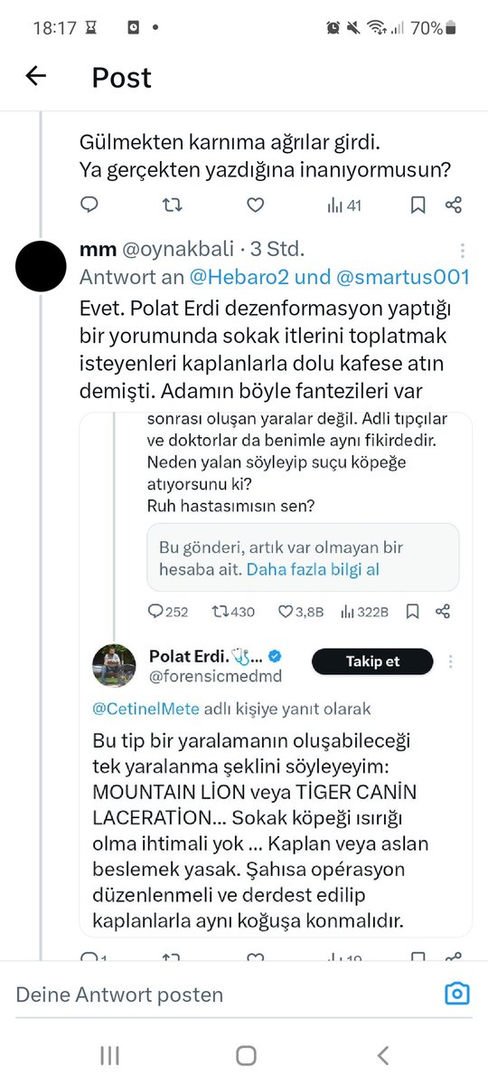 Hebaro2's tweet photo. @forensicmedmd @GurMacide Valla hocam mm Sherlock gibi bize siyah ruhunuzu gösterdi.🤪 https://t.co/Zqb9iDwEZa