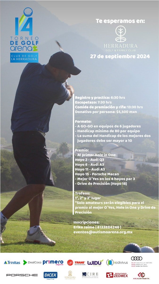 ¡Nos vemos en unos días! 🧩💙⛳ #Golf
