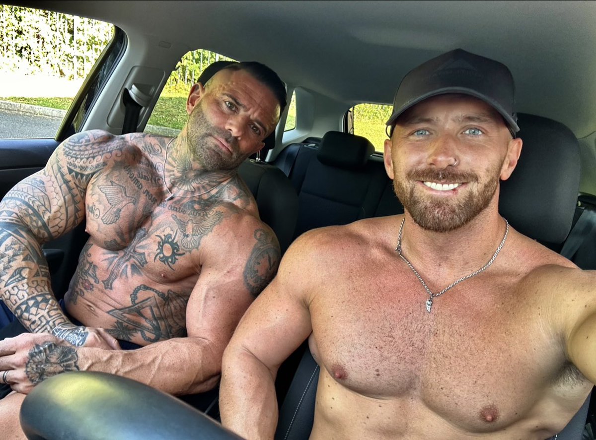 After gym flex with my man ❤️🏋🏻‍♂️💪