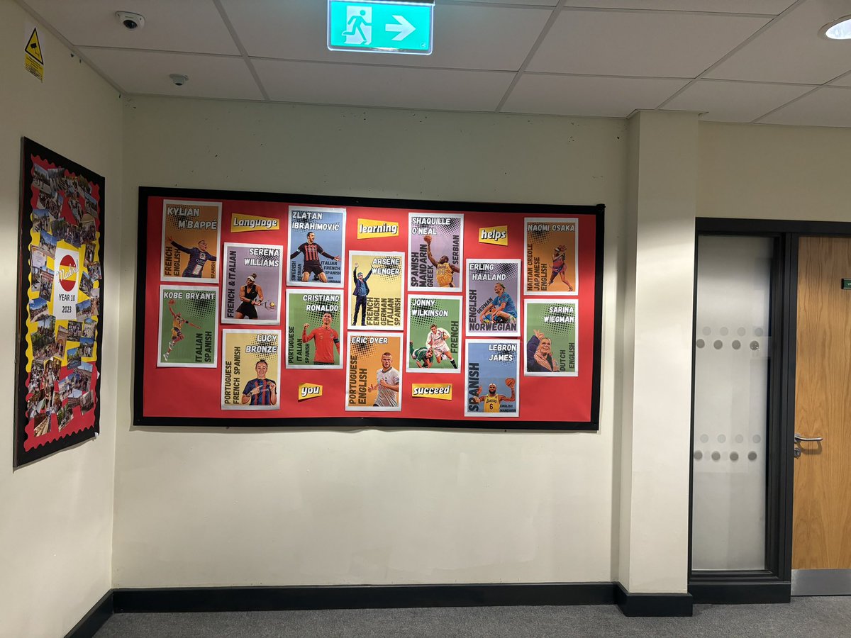Thank you to <a href="/MissMcConville/">Miss McConville</a> for the display! It brightens up our corridor 🤩