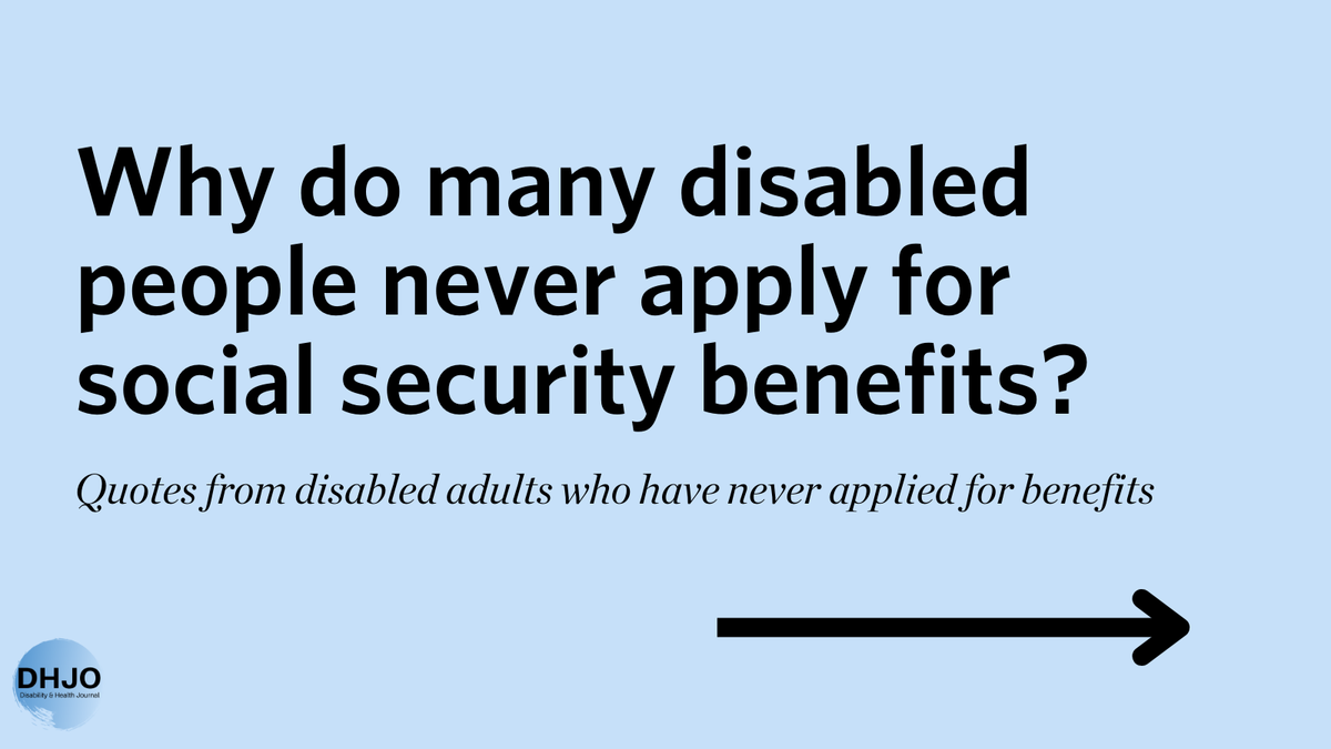 Disability & Health Journal tweet media