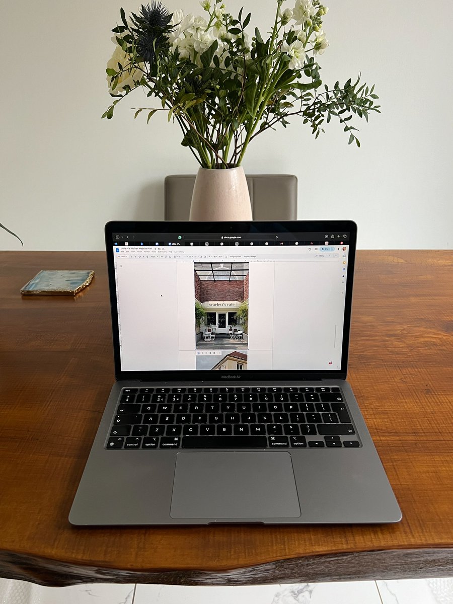 Pretty work from home spots 💻