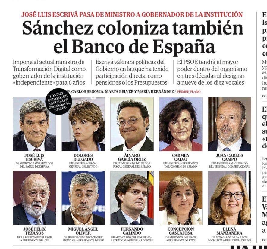 DavidCuenca71's tweet photo. Menos mal que Pedro Sánchez iba a acabar con las puertas giratorias. Otro cambio de opinión https://t.co/9mhnki3Rjs