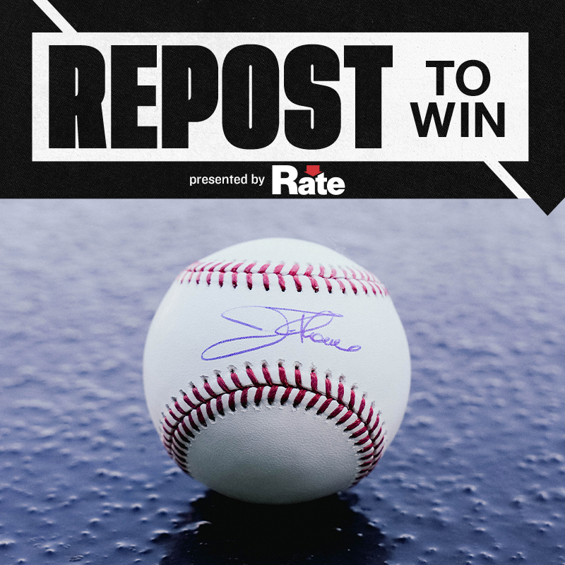 whitesox's tweet photo. REPOST for a chance to win an autographed Jim Thome baseball.

#WhiteSox x @GuaranteedRate