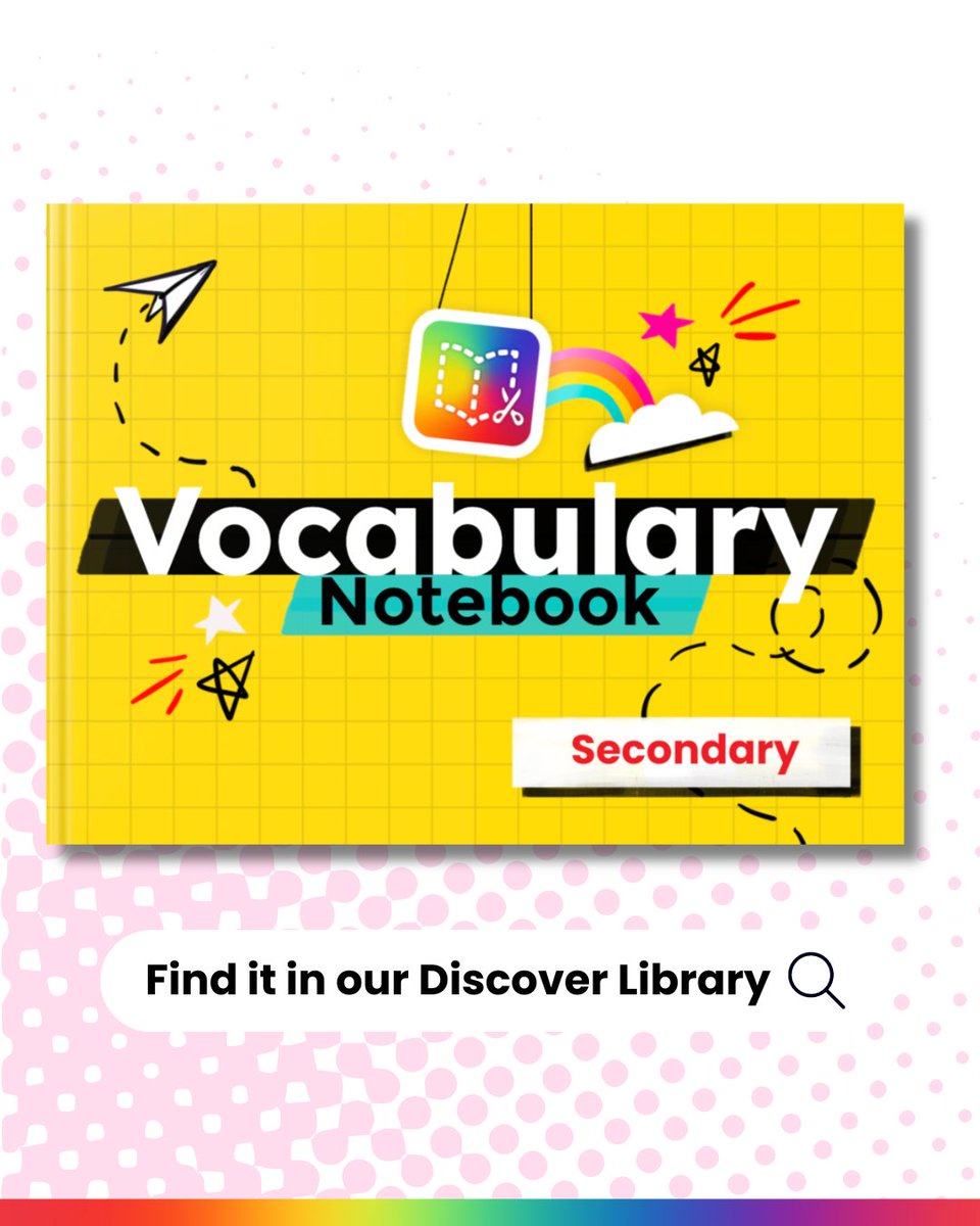 BookCreatorApp's tweet image. ✏️ Teachers! Help your students build vocabulary with our fun and interactive Vocabulary Journals, perfect for young and old learners. Explore the Back to School library today!

🔗 hubs.la/Q02Nx_090 

#EdTech #VocabularyBuilding #ElementaryEducation