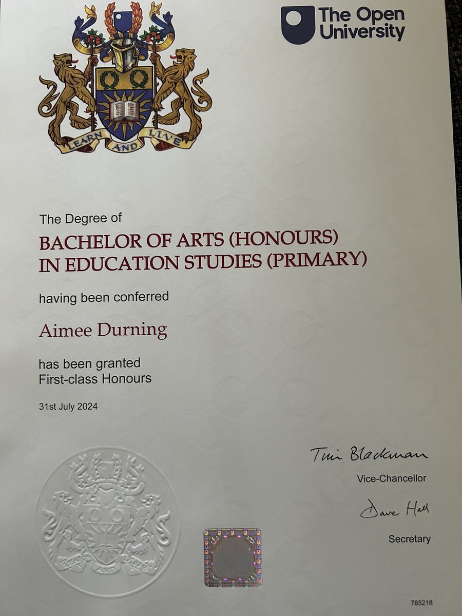 Aimee Durning MBE tweet media