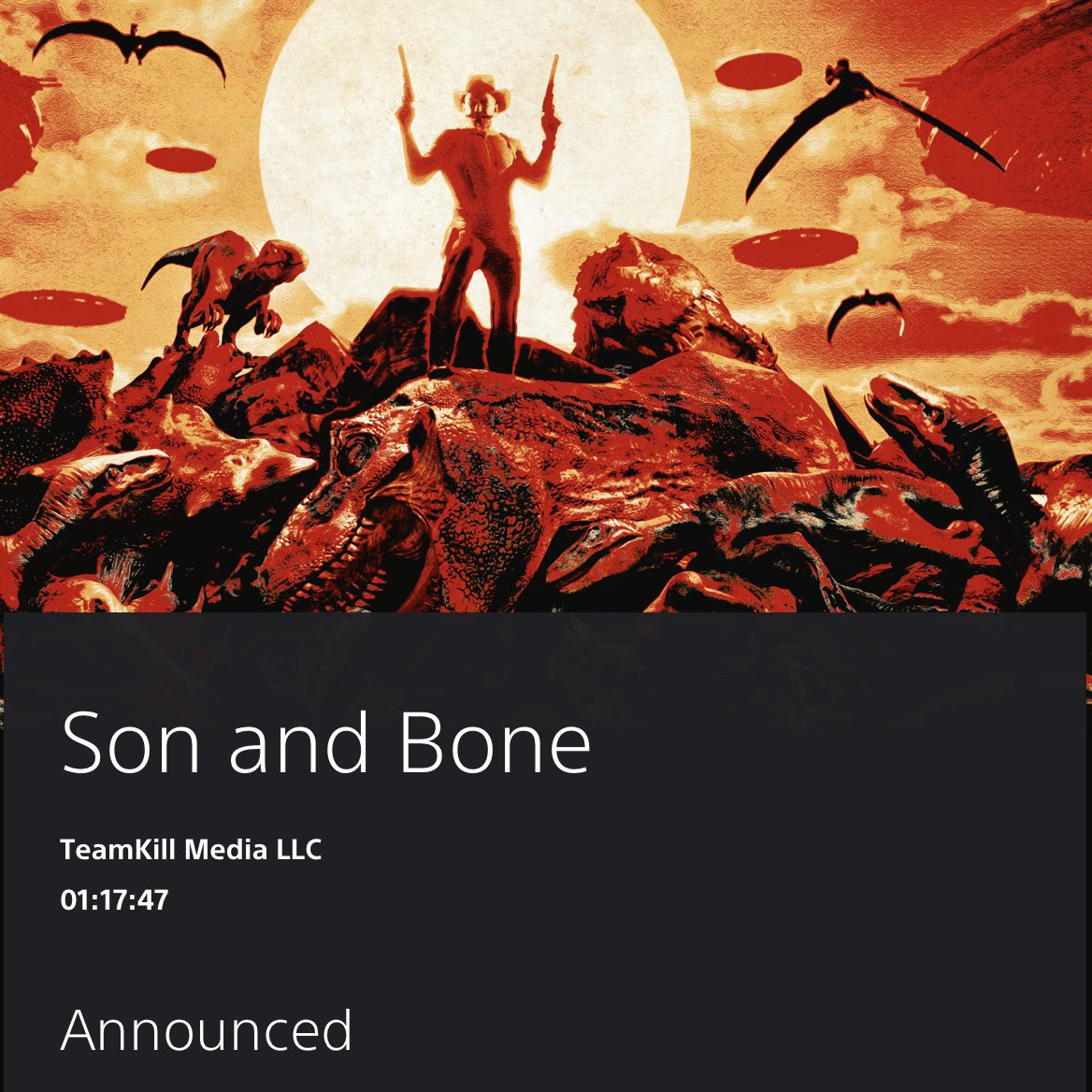 TeamKillMedia's tweet photo. 1 hour and 15 minutes to go until release!!!
🤘😎🤘
#sonandbone #ps5 #ue5 #pc https://t.co/rhSDLZxT3B