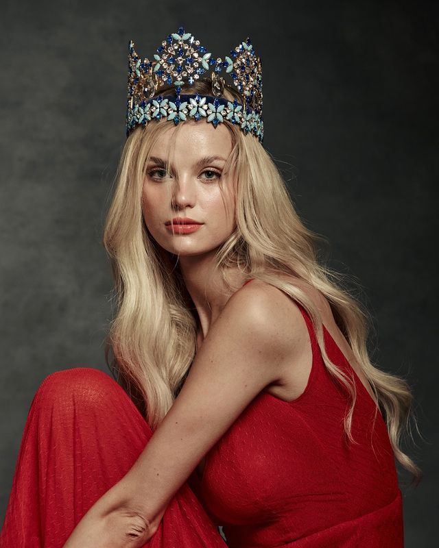 pageant_i's tweet photo. Our reigning Miss World 2024, Krystyna Pyszková 
Photographed by Jerick Sanchez. #MissWorld♛ https://t.co/YTuKXaGRzY