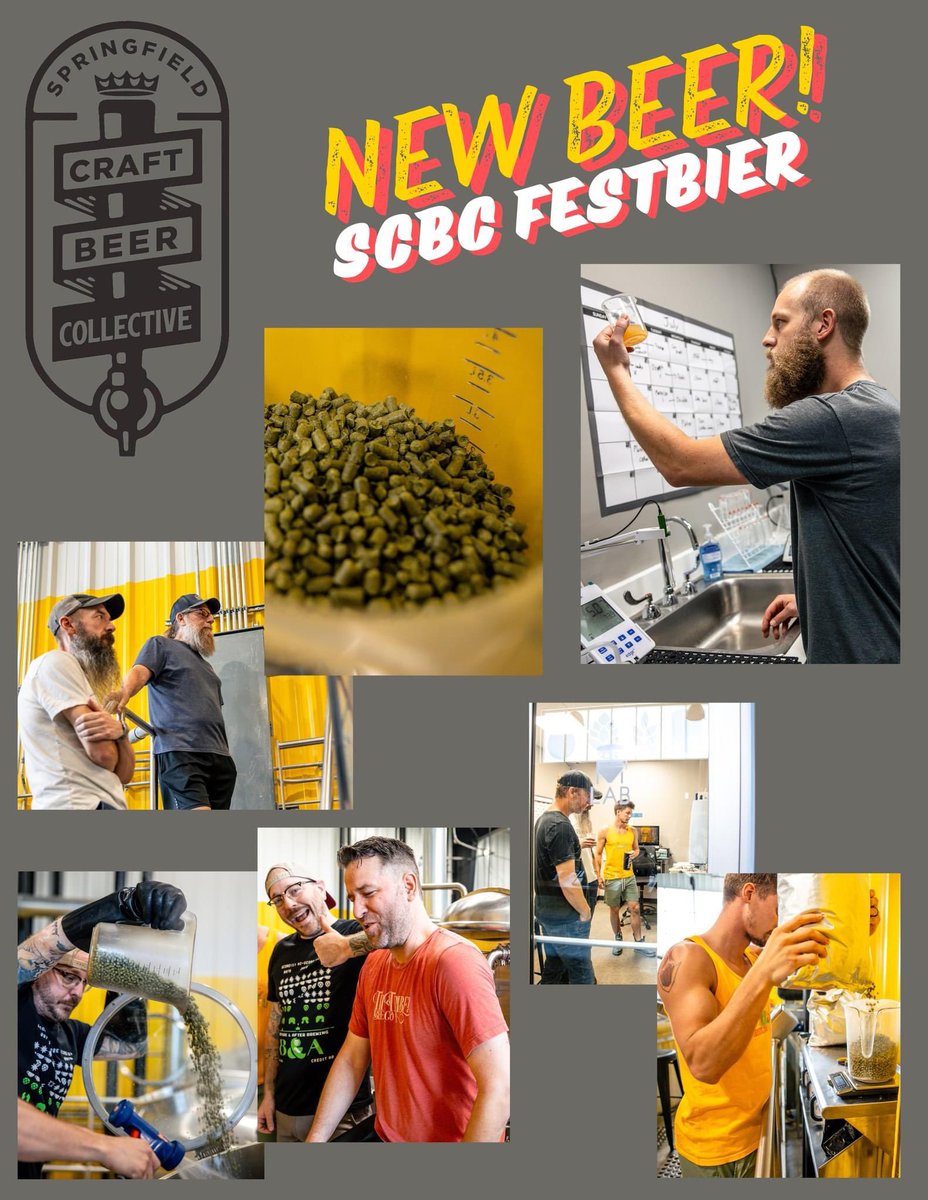 COMING SOON!!!!⁠
⁠
The Springfield Craft Beer Collective has exciting news for you!⁠
⁠
All your favorite local Springfield, MO Breweries came together and brewed a Festbier just for you guys! 🍻⁠
⁠
Mark your calendars for September 13th.