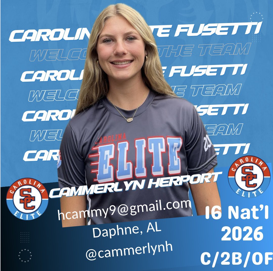 This girl is Awesome on the field and off! Welcome back Cammy. I am so excited to continue this amazing journey together!  Keep tearing it up!
