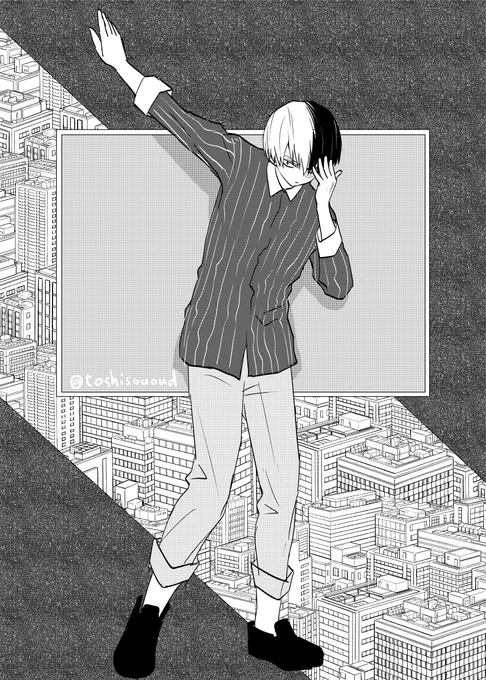 がんばって描いた全身も見て欲しい 