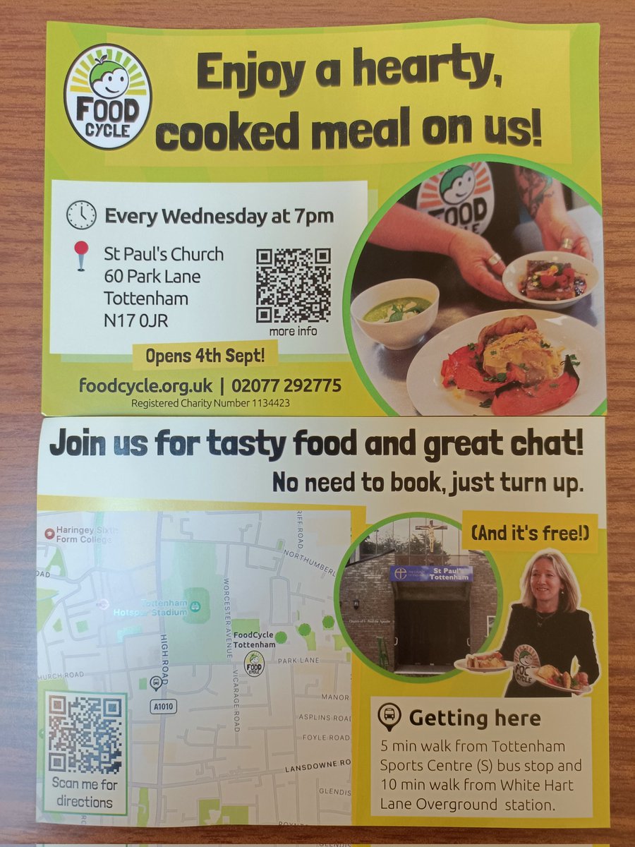 The Parish of St Paul's and St. John's, Tottenham (@sspjtottenham) on Twitter photo The Food Cycle team are busy preparing for our first community meal at 7 pm this evening and every Wednesday following. Anyone can simply turn up and enjoy a freshly cooked hot meal <a href="/foodcycle/">foodcycle</a> <a href="/TottFoodbank/">Tottenham Foodbank</a> <a href="/haringeycouncil/">Haringey Council</a> <a href="/SPAHacademy/">St Paulโs and All Hallowsโ Schools.</a> The Food Cycle team are busy preparing for our first community meal at 7 pm this evening and every Wednesday following. Anyone can simply turn up and enjoy a freshly cooked hot meal <a href="/foodcycle/">foodcycle</a> <a href="/TottFoodbank/">Tottenham Foodbank</a> <a href="/haringeycouncil/">Haringey Council</a> <a href="/SPAHacademy/">St Paulโs and All Hallowsโ Schools.</a>