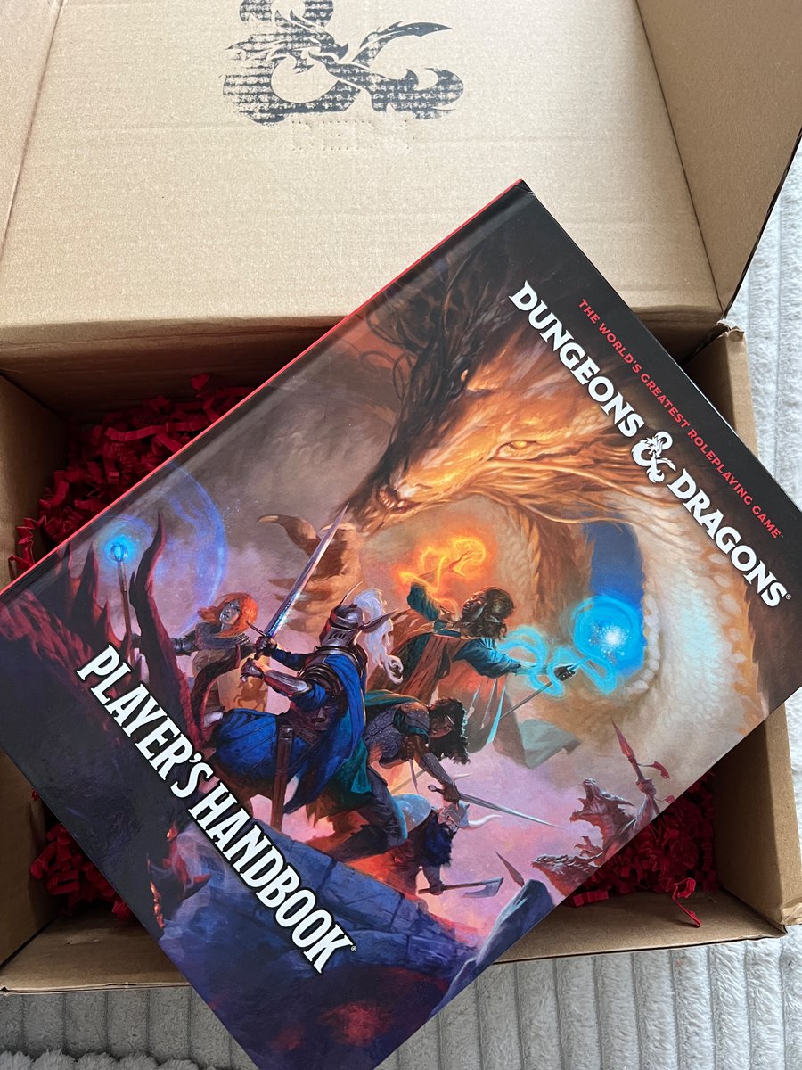 Devora_Wilde's tweet image. Thanks @Wizards_DnD for my very own copy of the 2024 Players Handbook!! What a way to celebrate 50 years of D&amp;amp;D. Now, I wonder who I can ask to sign this… #DNDPHB24