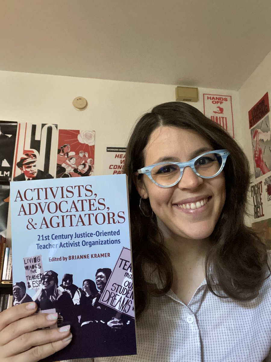 unionhabibti's tweet image. Super honored to have been included in “Activists, Advocates, & Agitators” by Brianne Kramer! Chapter 10 highlights the rank-&-file organizing work I did prior to moving to Minnesota and becoming union staff. All of the people included in this book are comrades that I admire~