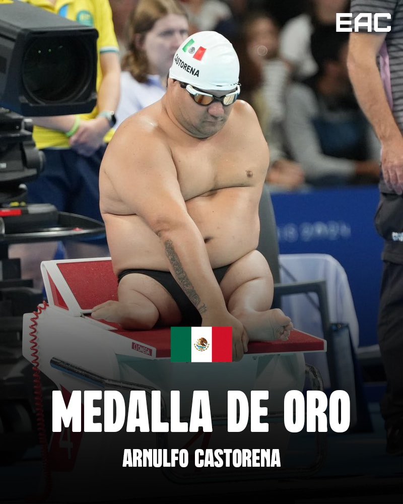¡MEDALLA DE ORO PARA MÉXICO! 🥇

Arnulfo Castorena nos da la segunda medalla de Oro para México en Para Natación 🔥🇲🇽