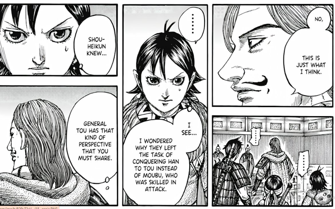 AnimeGuru100's tweet photo. Big props to Tou, he’s the one general that you can say isn’t tryna win just one or two battles but the whole war and even beyond that
#KINGDOM #KINGDOM809 https://t.co/Bssxqy3nRd