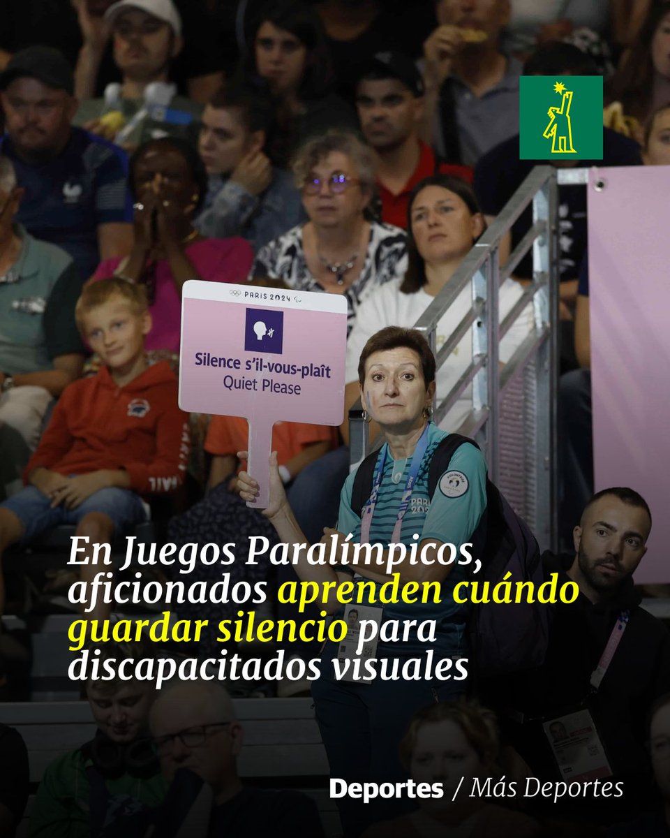 DiarioLibre's tweet photo. ⛷️|#MásDeportesDL| En voz baja, una voz por las bocinas del recinto pide el público guardar silencio. Luego, suena un silbatazo.
🔗 https://t.co/Q2KplLoKxk
#DiarioLibre #JuegosParalímpicos #Silencio #DiscapacitadosVisuales https://t.co/yhZj1iVBHj