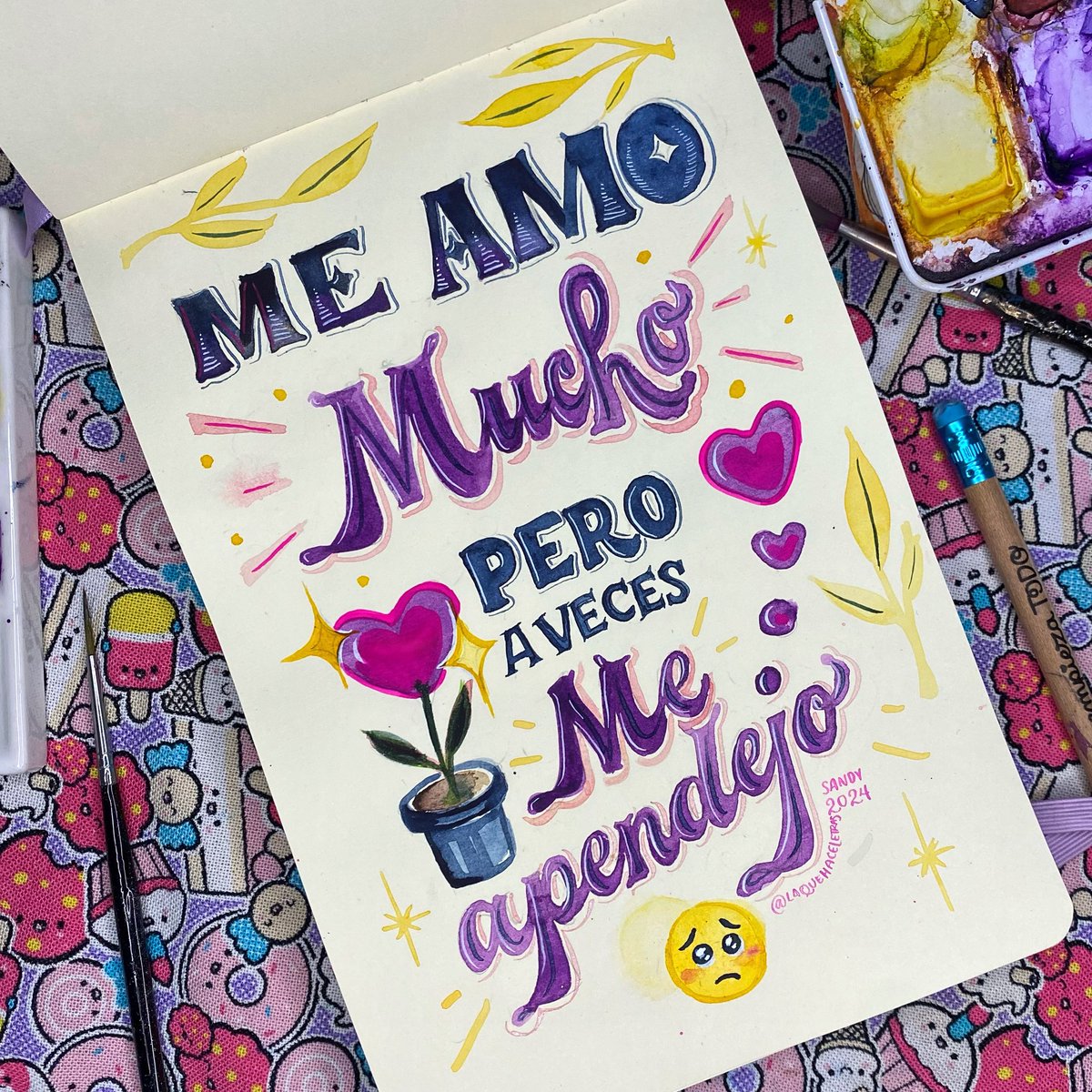 Sanwi La Que Hace Letras • Caligrafía & Lettering (@laquehaceletras) on Twitter photo 