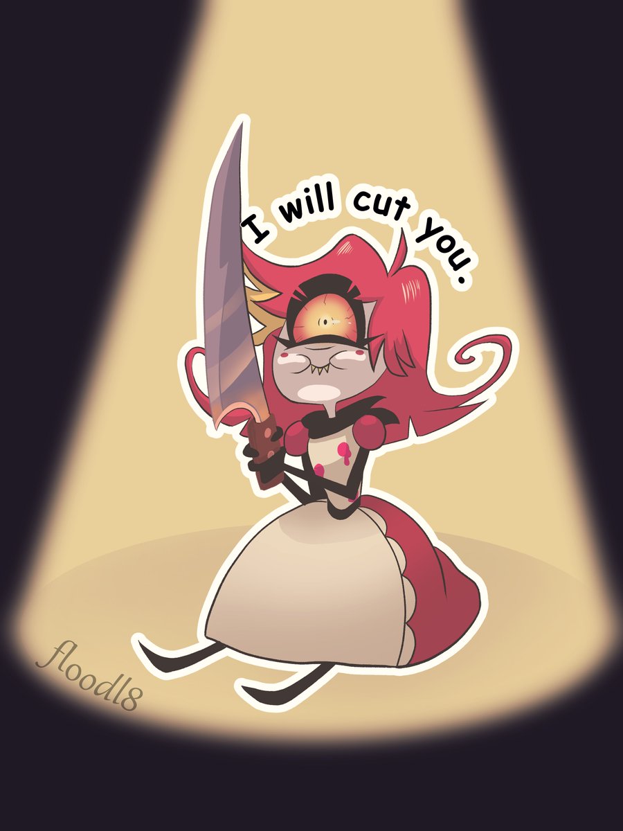 Sweet innocent Niffty 😇 #hazbinbotel #HazbinHotelNiffty
