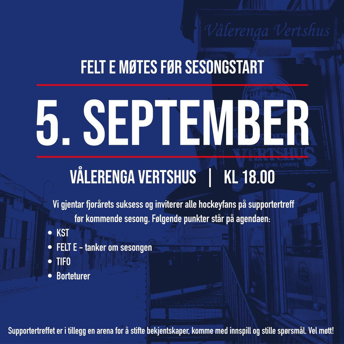 Vålerenga Vertshus (@vvertshus) on Twitter photo 