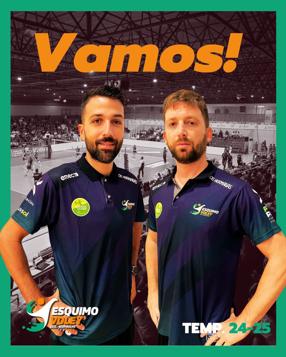 💚 Ricardo Torronteras y Martín Schweighart seguirán al frente del CAV ESQUIMO en la Liga Iberdrola 

💥 ¡Vamos equipo! 

#TodoAlVerde #SomosEsquimo
