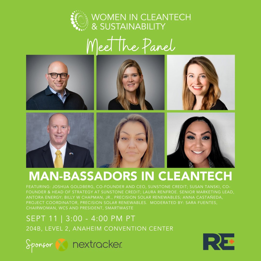 Join us at #REPlus2024 for a panel on Male Allyship!  Hear from our experts on 9/11, 3-4 PM, Room 204B, Anaheim Convention Center. Let’s build a more inclusive future together! 🌱 bit.ly/4dQW3Yo
#Inclusion #GenderEquality #Sustainability