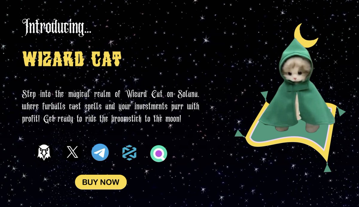 WIZARD CAT | $WIZ tweet media