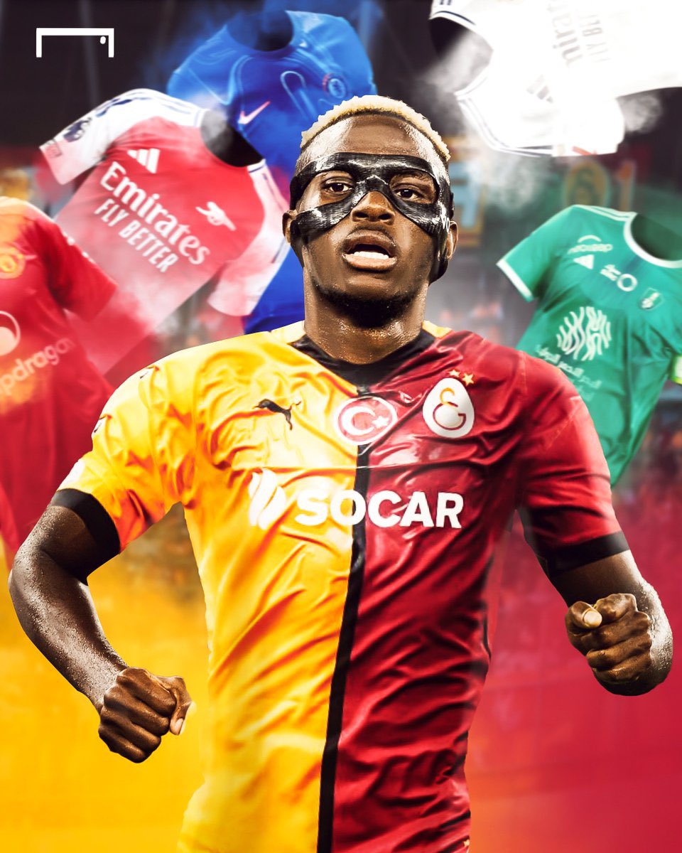 Victor Osimhen is finally announced as a Galatasaray player 🔥

❌ Al Ahli 
❌ Real Madrid 
❌ Manchester United 
❌ Chelsea 
❌ Arsenal 
❌ PSG 
✅ Galatasaray