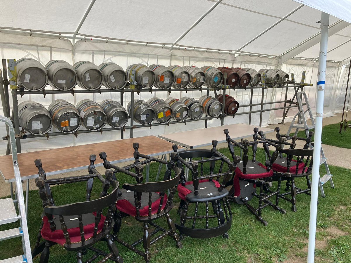 2 days out, and things are really starting to take shape! 🍻