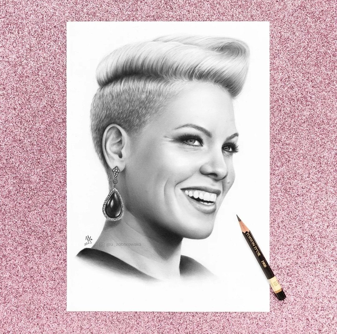 u_zaborowska's tweet photo. "I drew that P!nk" https://t.co/DnnlYeLGKr