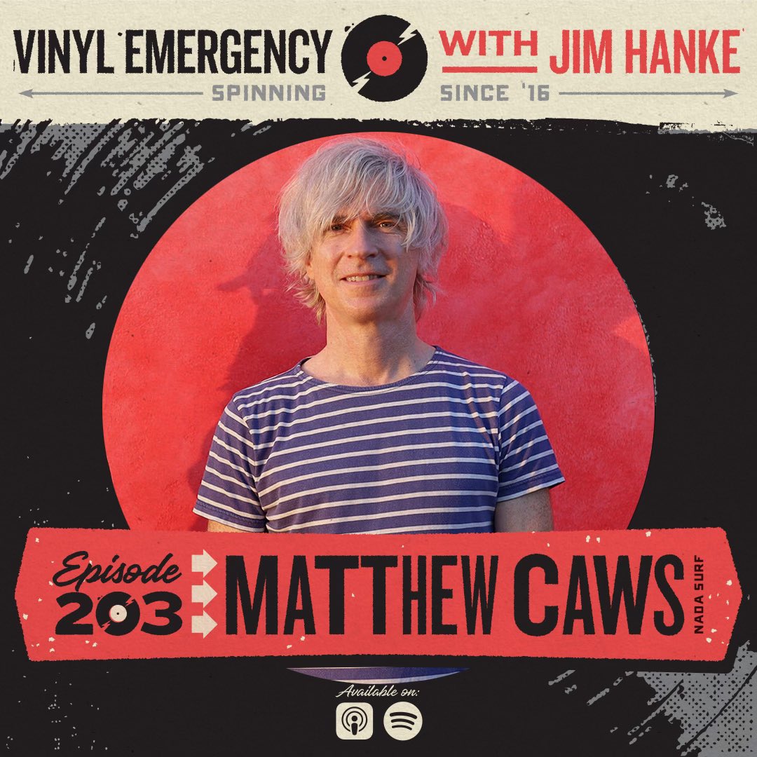 Vinyl Emergency Podcast (@vinylemergency) on Twitter photo ⚡️🎧 NEW EPISODE: Matthew Caws of <a href="/nadasurf/">matthew caws</a> on color coding his record collection, and connecting the dots between Bach and Blonde Redhead.
Listen here or wherever podcasts live: podcasts.apple.com/us/podcast/vin… <a href="/newwestrecords/">New West Records</a> #vinyl ⚡️🎧 NEW EPISODE: Matthew Caws of <a href="/nadasurf/">matthew caws</a> on color coding his record collection, and connecting the dots between Bach and Blonde Redhead.
Listen here or wherever podcasts live: podcasts.apple.com/us/podcast/vin… <a href="/newwestrecords/">New West Records</a> #vinyl