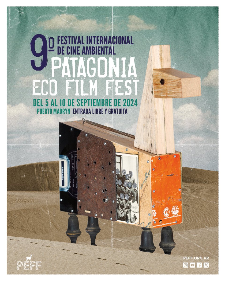 FundacionMedife's tweet photo. ¡Acompañamos a @PatEcoFilmFest en su 9na edición!
🎞️ El festival se realizará de manera presencial en la ciudad de Puerto Madryn, con la proyección de más de 40 películas.
📅 Del 5 al 10 de septiembre
🎟 Entrada libre y gratuita
#PEFF https://t.co/wo8ZZtleZx