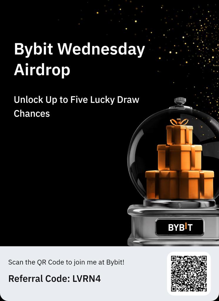 Unlock Up to Five Lucky Draw Chances bybit.com/en/Wednesday-A…