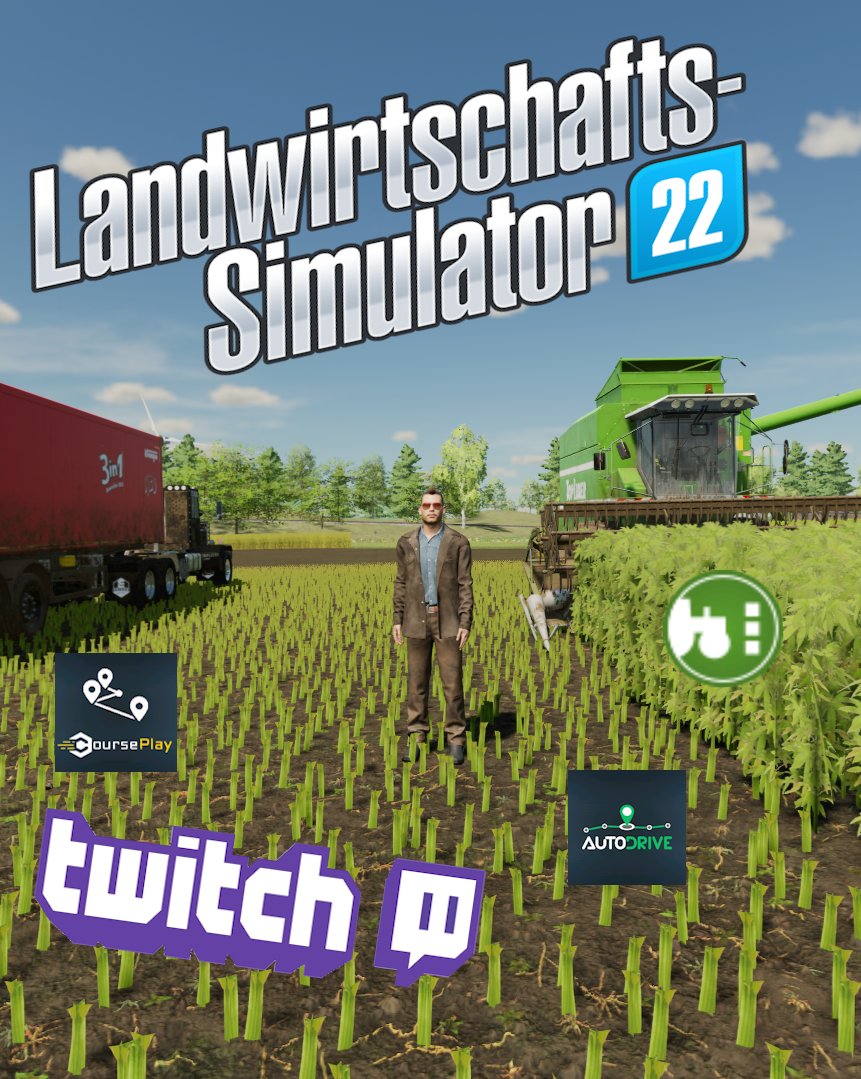 carpantus's tweet photo. Bin ab 20:00 Uhr wieder live auf Twitch mit LS22 und der Erweiterung für Streamer #FarmingLive von @SIMUTools
https://t.co/7yofNazYGz #fs22 #twitch #Ls22 #Landwirtschaft #elmcreek #twitchgermany #twitchde #twitchdeutschland #twitchaffiliate #TwitchDESupport #farmingsimulator https://t.co/7b3V0BaN9f
