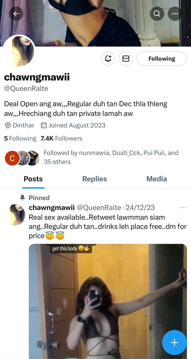 Mizo 18+ tweet media
