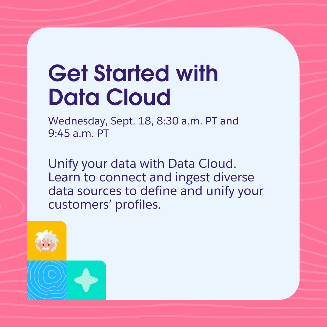 SalesforceAdmns's tweet photo. 📊 #DF24 is your opportunity to dive deep into all things data! 

From beginner insights to expert strategies, these sessions are designed to help you harness the full potential of data in @Salesforce. 

Add these essential sessions to your agenda now.