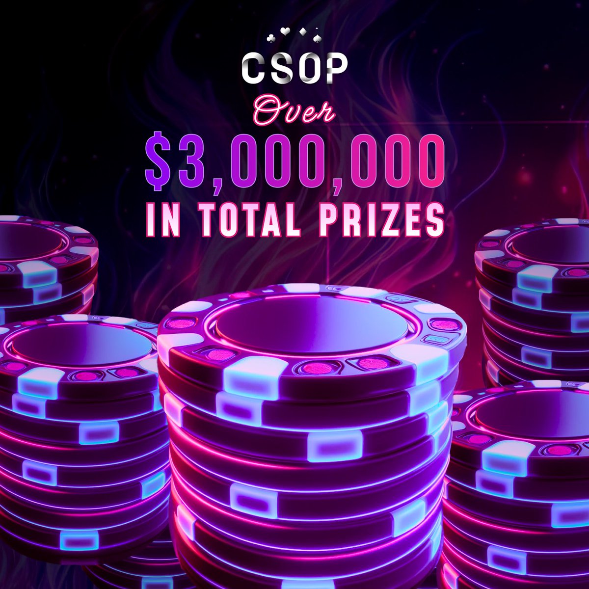 𝐂𝐫𝐲𝐩𝐭𝐨 𝐒𝐞𝐫𝐢𝐞𝐬 𝐨𝐟 𝐎𝐧𝐥𝐢𝐧𝐞 𝐏𝐨𝐤𝐞𝐫 (𝐂𝐒𝐎𝐏), kicking  off 𝐒𝐞𝐩𝐭𝐞𝐦𝐛𝐞𝐫 𝟖𝐭𝐡 𝐭𝐨 𝟐𝟐𝐧𝐝. This event will feature 𝟏𝟓𝟖  𝐭𝐨𝐮𝐫𝐧𝐚𝐦𝐞𝐧𝐭𝐬 (47 unique events with 3-4 different buy-in levels  from $𝟏 𝐮𝐩 𝐭𝐨 𝐚 ...