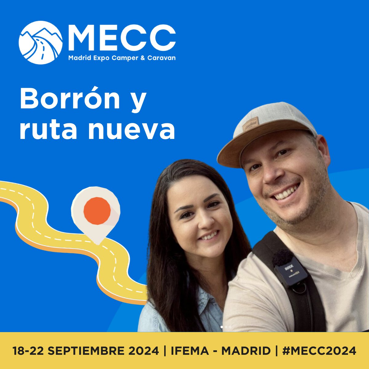 🚐✨ ¿Listo para transformar tu vida? No te pierdas la charla de Borron y Rutanueva en MECC: "El paso de una vida convencional a una vida extraordinaria". 🌍 ¡Inspírate y empieza tu aventura sobre ruedas! 🗓️ ¡Accede a la agenda y compra tu entrada hoy!  caravaningexpo.com/comprar-entrad…