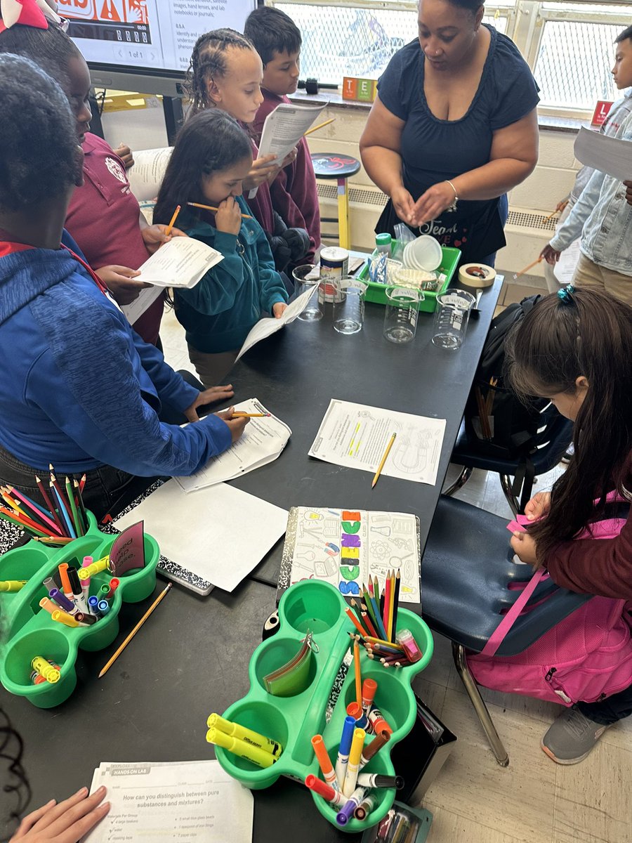 No better way to learn science without doing hands on labs! <a href="/LAForestOak/">Leadership Academy at Forest Oak</a>