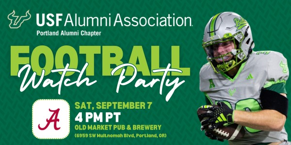 Hey <a href="/jwarner82/">John G. Warner, III, MBA, PMP</a>  and USF Portland Alumni Chapter  .... Are yall ready for some USF Football ... Be there and join the fun!!!!!
