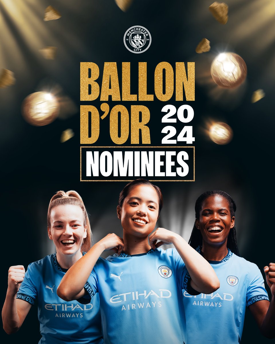 Our nominees for the 2024 Women's #ballondor! 🩵🏆

🏴󠁧󠁢󠁥󠁮󠁧󠁿 <a href="/lauren__hemp/">Lauren Hemp</a> 
🇯🇵 <a href="/maybe10_/">Yui Hasegawa/長谷川唯</a> 
🇯🇲 Bunny Shaw