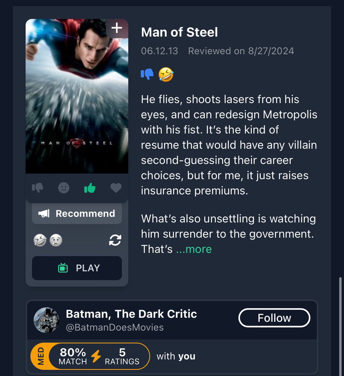 BatmanDoesMovie's tweet photo. The Bat’s Verdict: I trust Superman as far as he can throw kryptonite. Full review https://t.co/OJImRNbL0U https://t.co/v15TcaGSnh