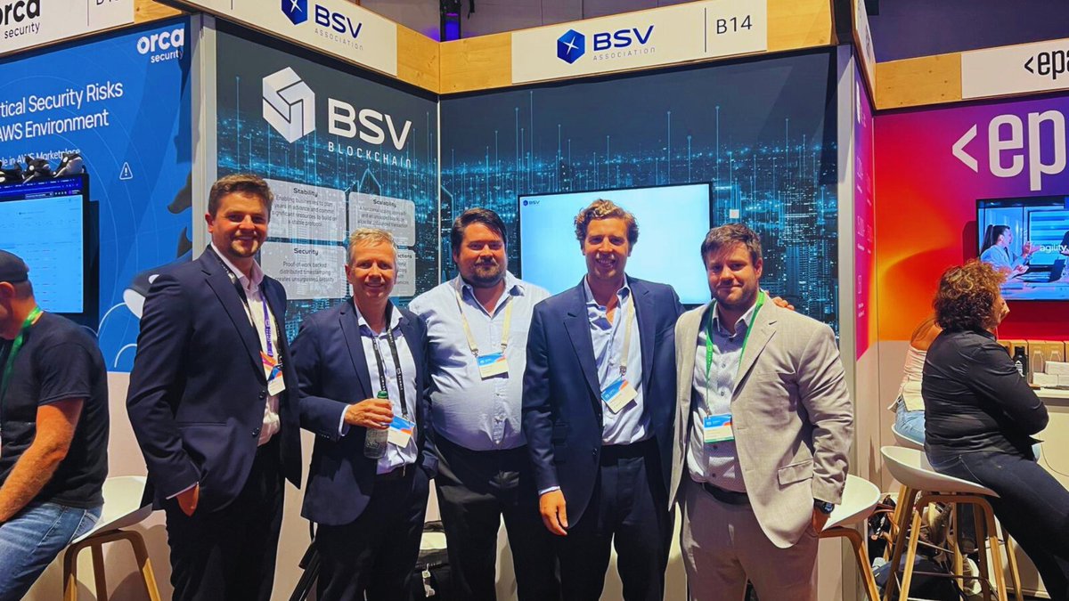 BSV Blockchain (@bsvblockchain) on Twitter photo #BSVInAction: The BSV Blockchain team is in the house at the AWS Summit in Zurich!
Make sure to follow us, as we’ll be sharing more highlights from the event.
#AWSSummit2024 #BSVBlockchain #Teranode #AWSome <a href="/aleksandergora8/">Aleksander Góra</a> <a href="/coxallmartin/">martin coxall</a> <a href="/ThomasGiacomo/">Thomas Giacomo</a> <a href="/MonkishRex/">Jake Jones</a> <a href="/awscloud/">Amazon Web Services</a> #BSVInAction: The BSV Blockchain team is in the house at the AWS Summit in Zurich!
Make sure to follow us, as we’ll be sharing more highlights from the event.
#AWSSummit2024 #BSVBlockchain #Teranode #AWSome <a href="/aleksandergora8/">Aleksander Góra</a> <a href="/coxallmartin/">martin coxall</a> <a href="/ThomasGiacomo/">Thomas Giacomo</a> <a href="/MonkishRex/">Jake Jones</a> <a href="/awscloud/">Amazon Web Services</a>