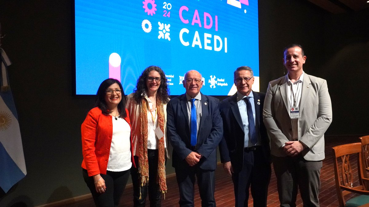 🚀 ¡Comenzó el 7° Congreso Argentino de Ingeniería (CADI) y el 13° Congreso Argentino de Enseñanza de Ingeniería (CAEDI)! 🚀

⬇️