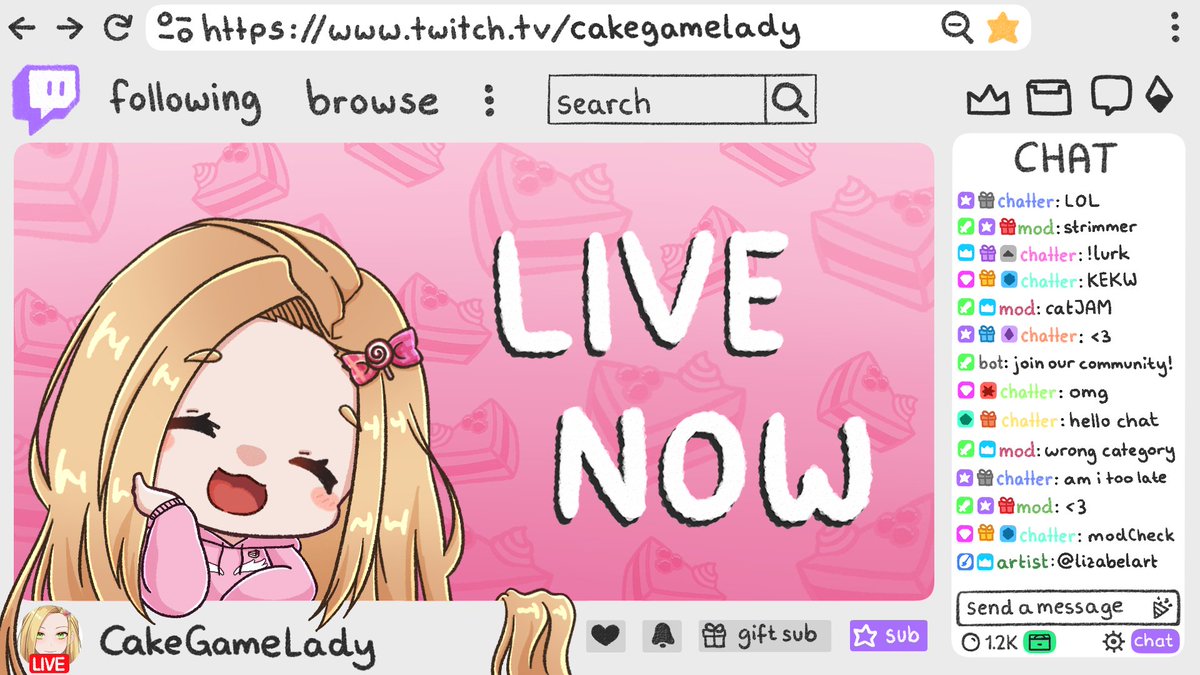 CakeGameLady's tweet photo. 🔴LIVE 🔴
Quitting the bakery business and become a new tavern manager in Tavern Manager Simulator on stream 🍻
Will I have what it takes to run the best tavern?
Come on by and see!
🔗in bio
#Vtubers I #tavernmanager I #ENVtuber https://t.co/WOZlv3evhP