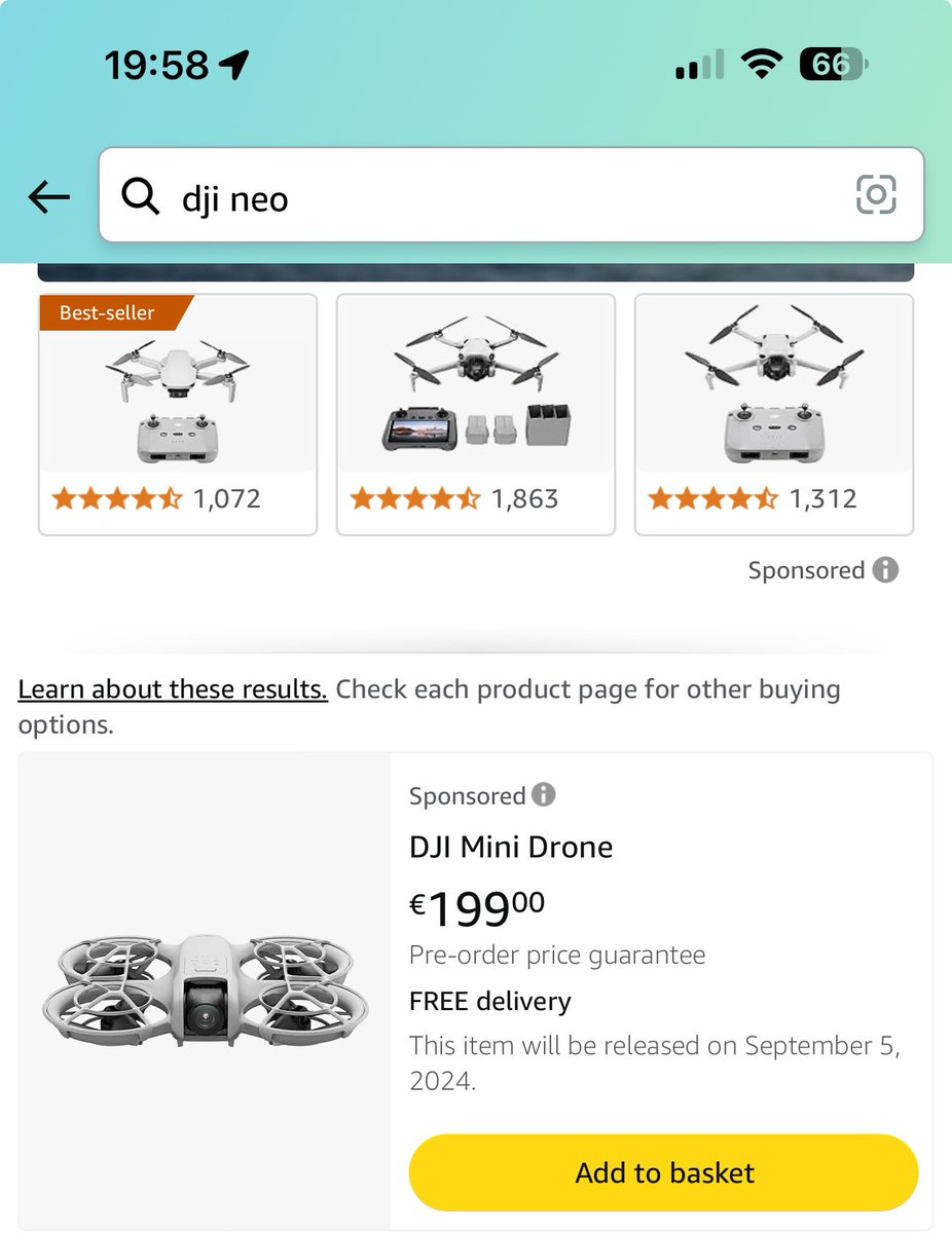 Krisvv's tweet photo. @JasperEllens @DJIGlobal You can already order it via https://t.co/fPgqr47SAG 😅 https://t.co/oLwzLULZnD
