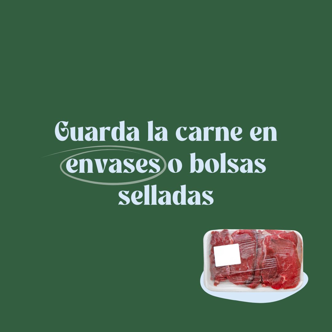 ¡Mantén tu carne fresca y deliciosa con estos 4 consejos infalibles! 🥩❄️
Sigue estos tips y disfruta de tus cortes como recién comprados 🙌🏼🔝

#CuidadoDeLaCarne #TipsDeCocina #CarneFresca #Gastronomía
