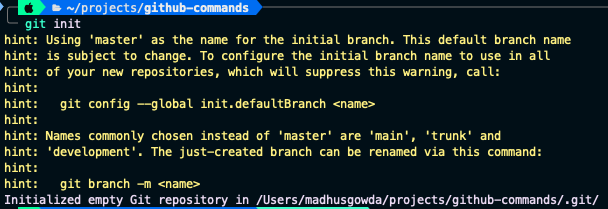 madhusgowda_'s tweet image. Day 01 / 30 of GitHub Command Challenge

Command: git init

Explanation: Initializes a new Git repository in the current directory, creating a .git directory with all the necessary repository files. This is the first step in creating a new project in Git.

History Fact: git init…