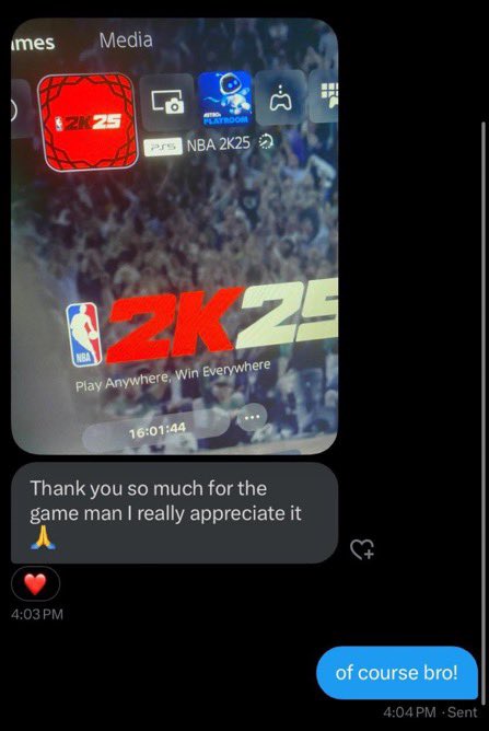 2xjayrich's tweet image. 🏀NBA 2K25 GIVEAWAY🚨
($150 sent to you)
NBA2k25 Watch Party 🎉 
Rules:
- Retweet &amp;amp; LIKE this tweet ♻️ + ❤️ 
- Follow @Mallknockemoff 
- Comment your console when done📝

The winner will be randomly chosen in 12  HOURS! Good Luck🍀